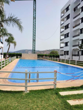 Appartement spacieux avec piscine et loisirs, Oued Laou
